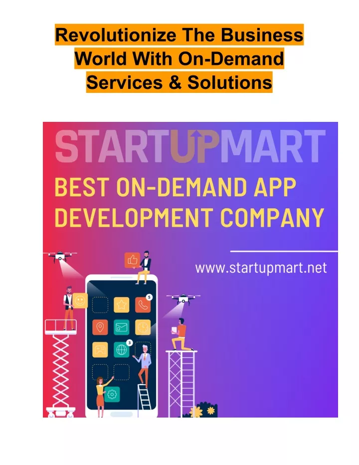revolutionize the business world with on demand