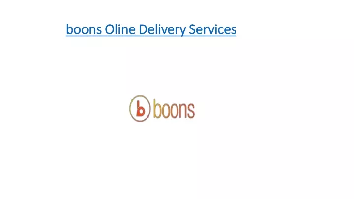 boons boons oline