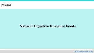 Natural Digestive Enzymes Foods