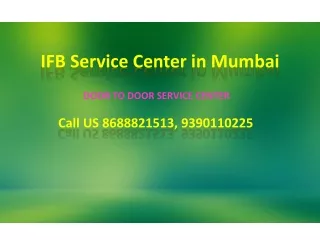 IFB HOME APPLIANCE SERVICE CENTER IN MUMBAI