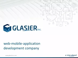 Glasier Inc. | Mobile Apps & Web Development | Digital Marketing,
