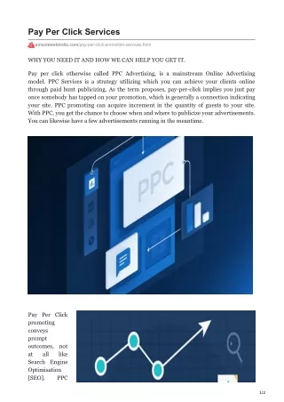 pay per click services