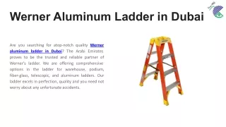 Werner Aluminum Ladder in Dubai