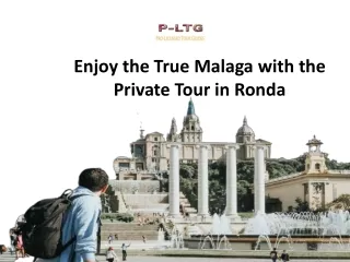enjoy the true malaga with the private tour in ronda