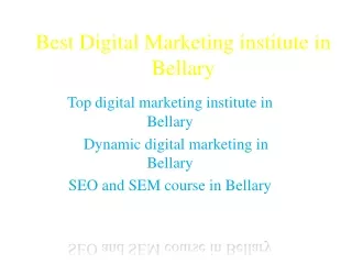 best digital markerting in bellary