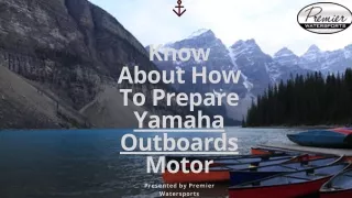 Yamaha Outboards | Premier Watersports