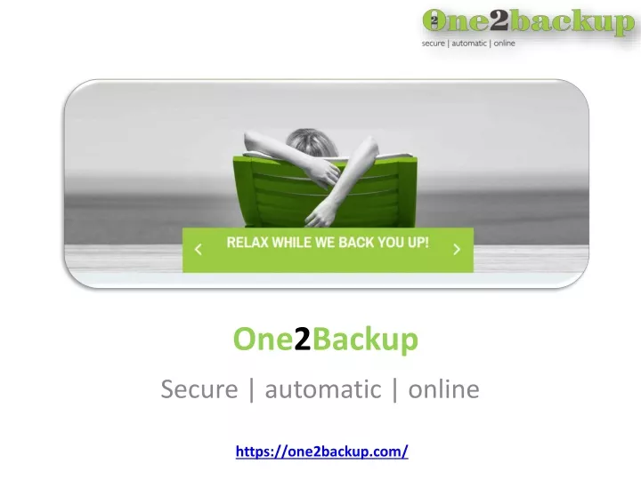 one 2 backup