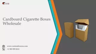 cardboard cigarette boxes wholesale