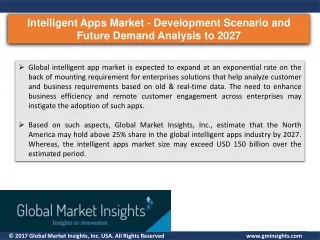intelligent apps market development scenario