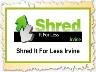 Secure Document Shredding Service