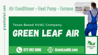 Air Conditioner - Heat Pump - Furnace