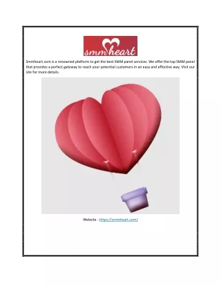 smmheart com is a renowned platform
