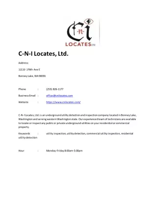 C-N-I Locates, Ltd.