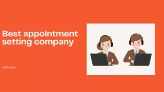 best appointment setting company