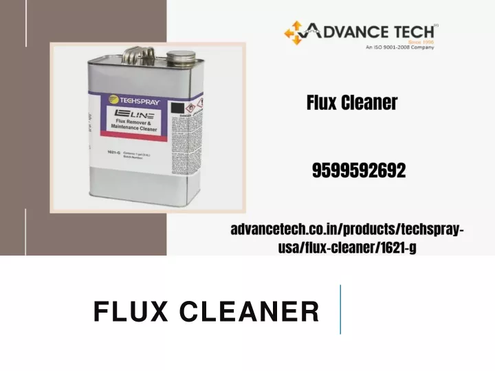 flux cleaner