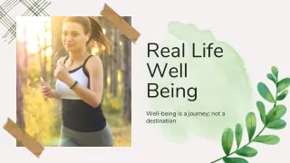 Well Being Blog - Delivering Healthy Lifestyle