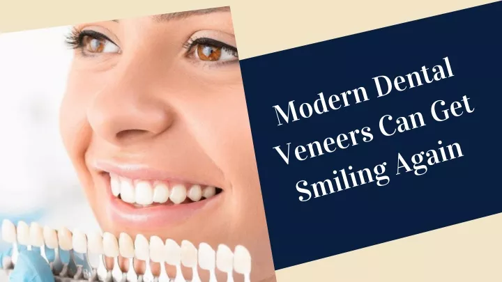 modern dental smiling again