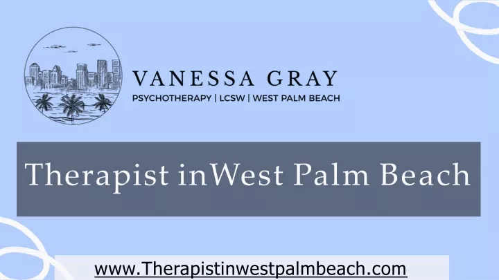 therapist inwest palm beach