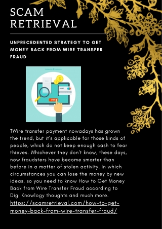 scam retrieval