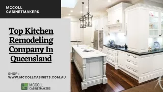 Kitchen Remodeling Company Queensland