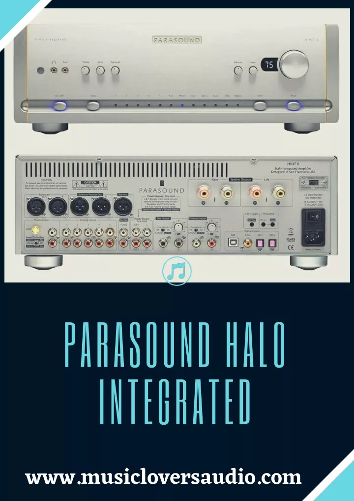 parasound halo integrated