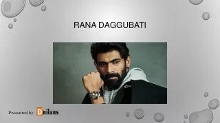 rana daggubati