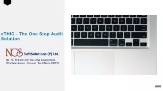 ethic the one stop audit solution