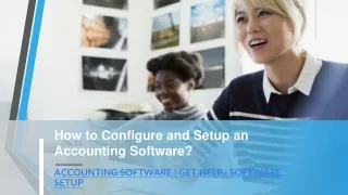 How to Configure and Setup an Accounting Software?