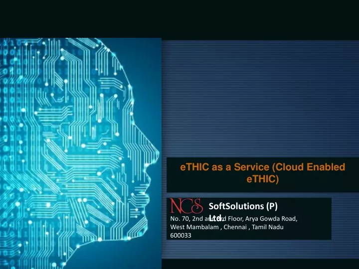 ethic as a service cloud enabled ethic