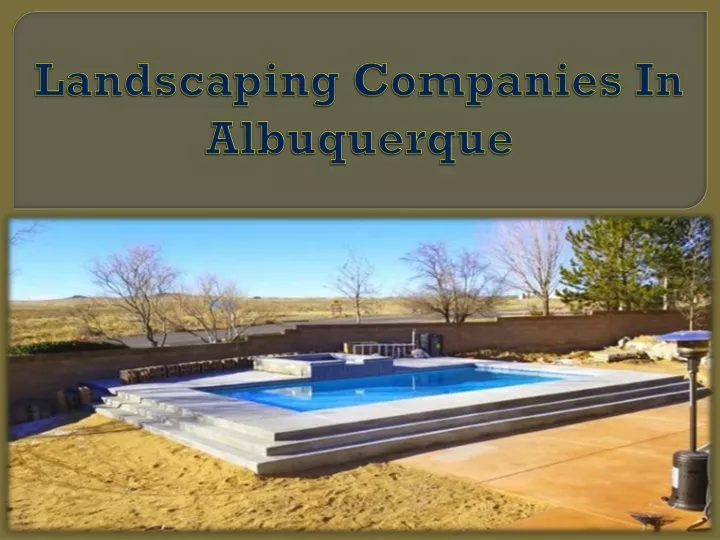 landscaping companies in albuquerque
