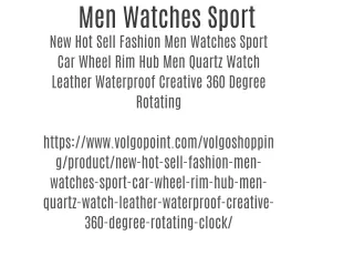 Men Watches Sport