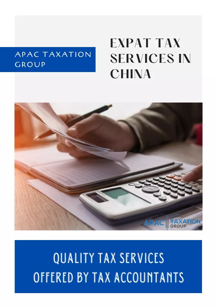 expat tax services in china