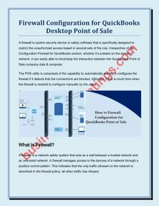 firewall configuration for quickbooks desktop