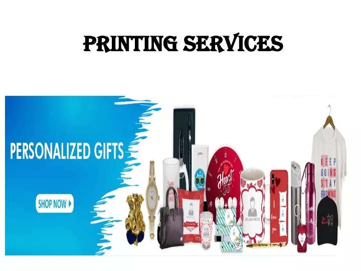 printing services