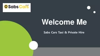 welcome me