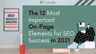 the 12 most important on page elements