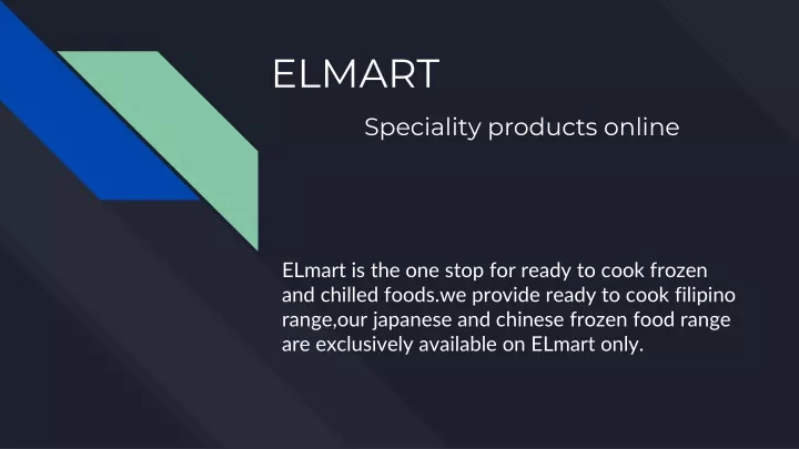 elmart s peciality products online