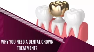 Why You Need A Dental Crown Treatment?