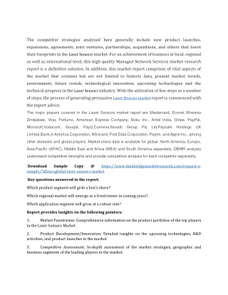 the competitor strategies analysed here generally