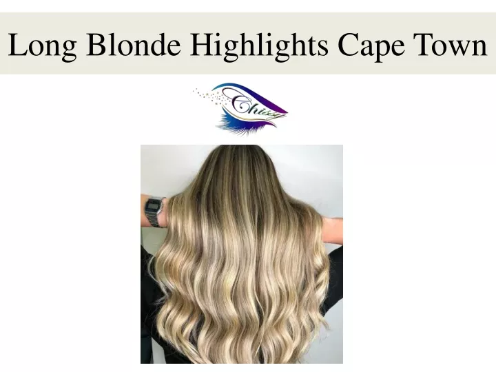 long blonde highlights cape town