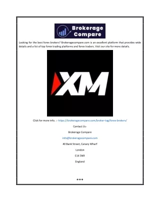 looking for the best forex brokers