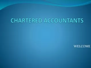 chartered accountants
