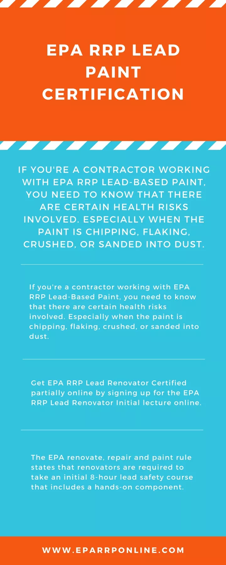 epa rrp lead paint certification