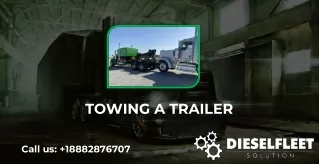 towing a trailer