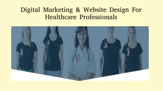 Beautiful & Unique Website Designs For Healthcare Departments