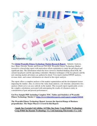 the global wearable fitness technology market