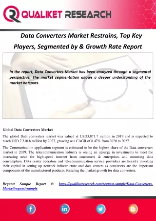 data converters market restrains top key