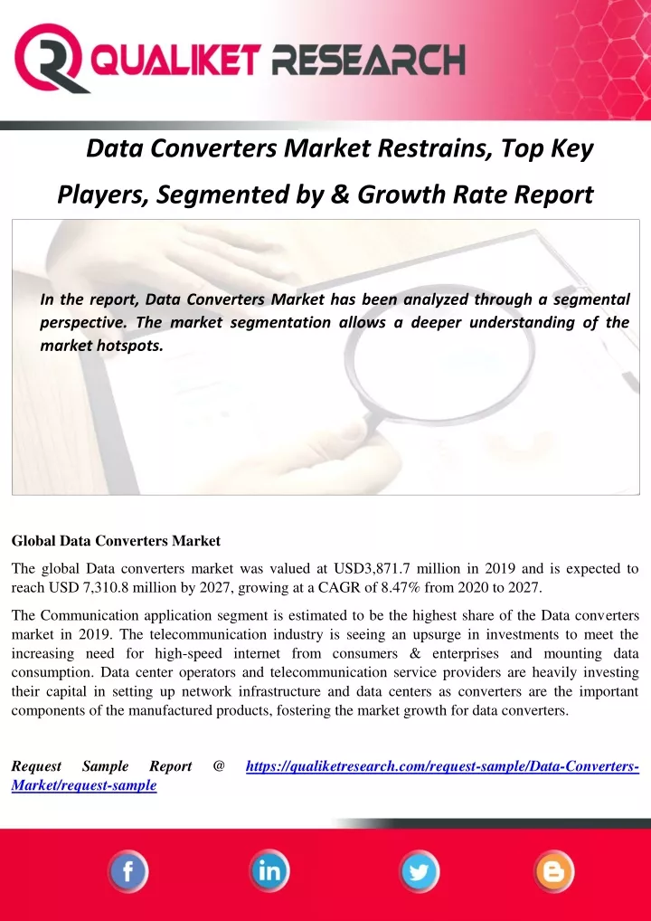data converters market restrains top key