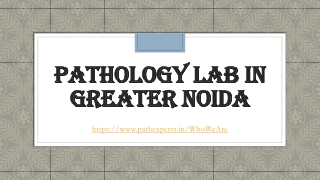 pathology lab in greater noida