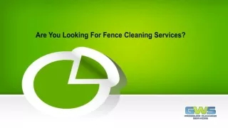 fence cleaning services miami
